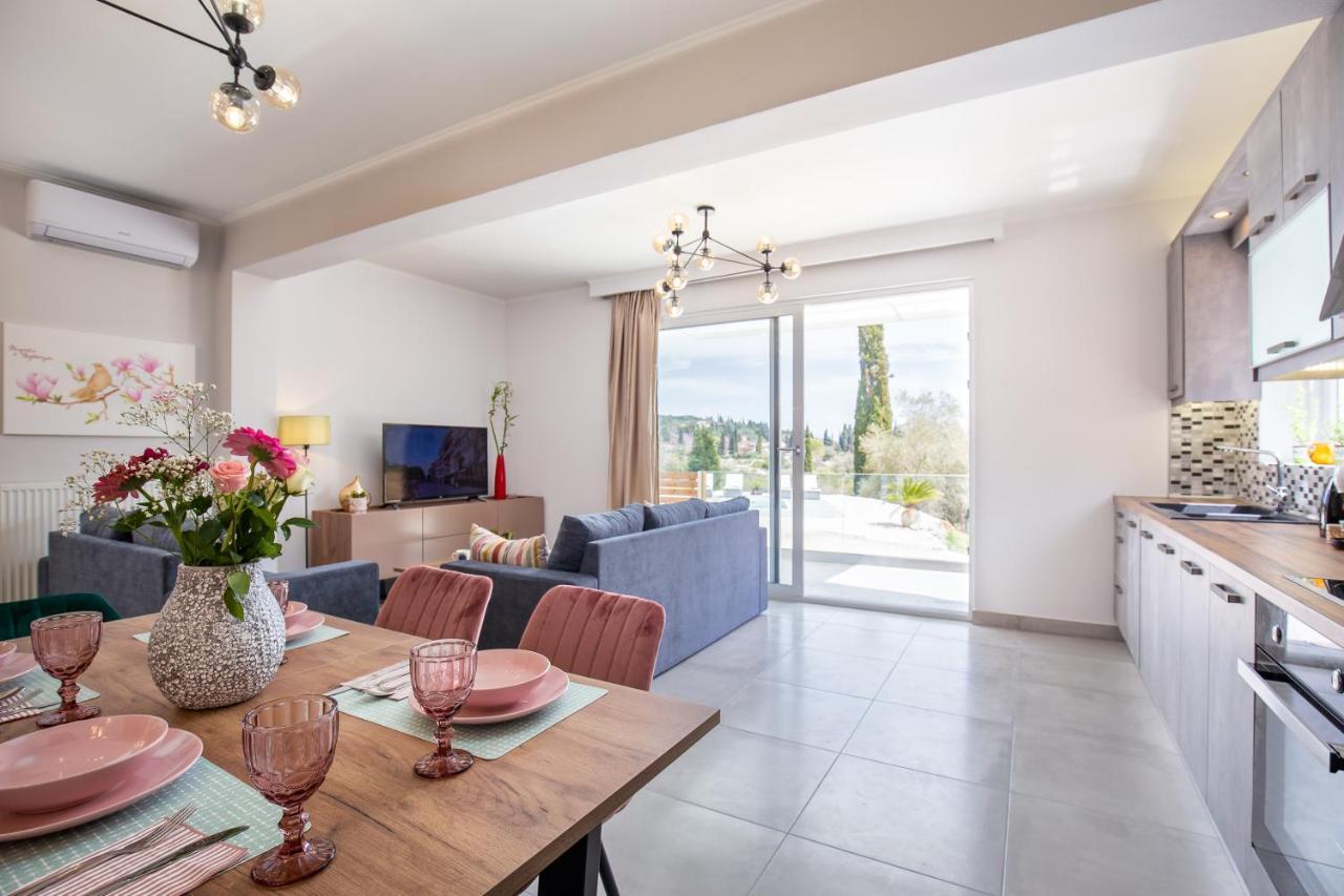 Nightingale Villa & Suites Corfu Gazatika ภายนอก รูปภาพ