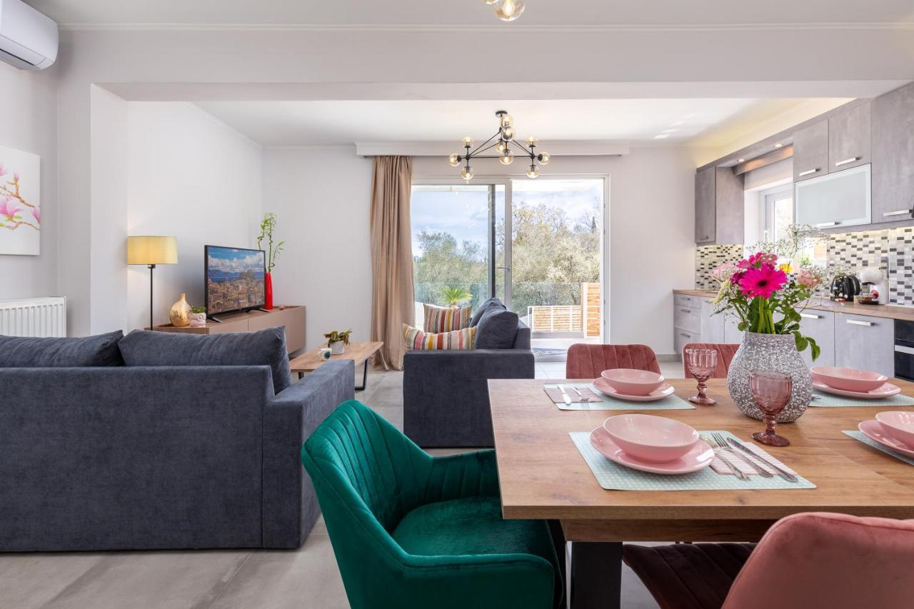 Nightingale Villa & Suites Corfu Gazatika ภายนอก รูปภาพ