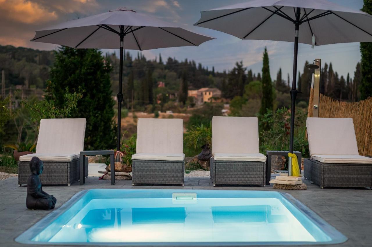 Nightingale Villa & Suites Corfu Gazatika ภายนอก รูปภาพ