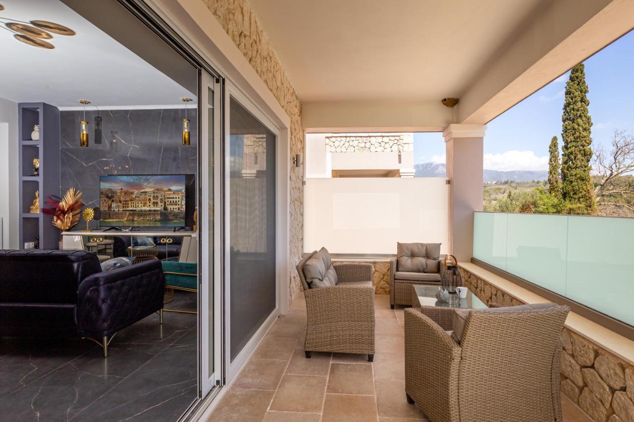 Nightingale Villa & Suites Corfu Gazatika ภายนอก รูปภาพ