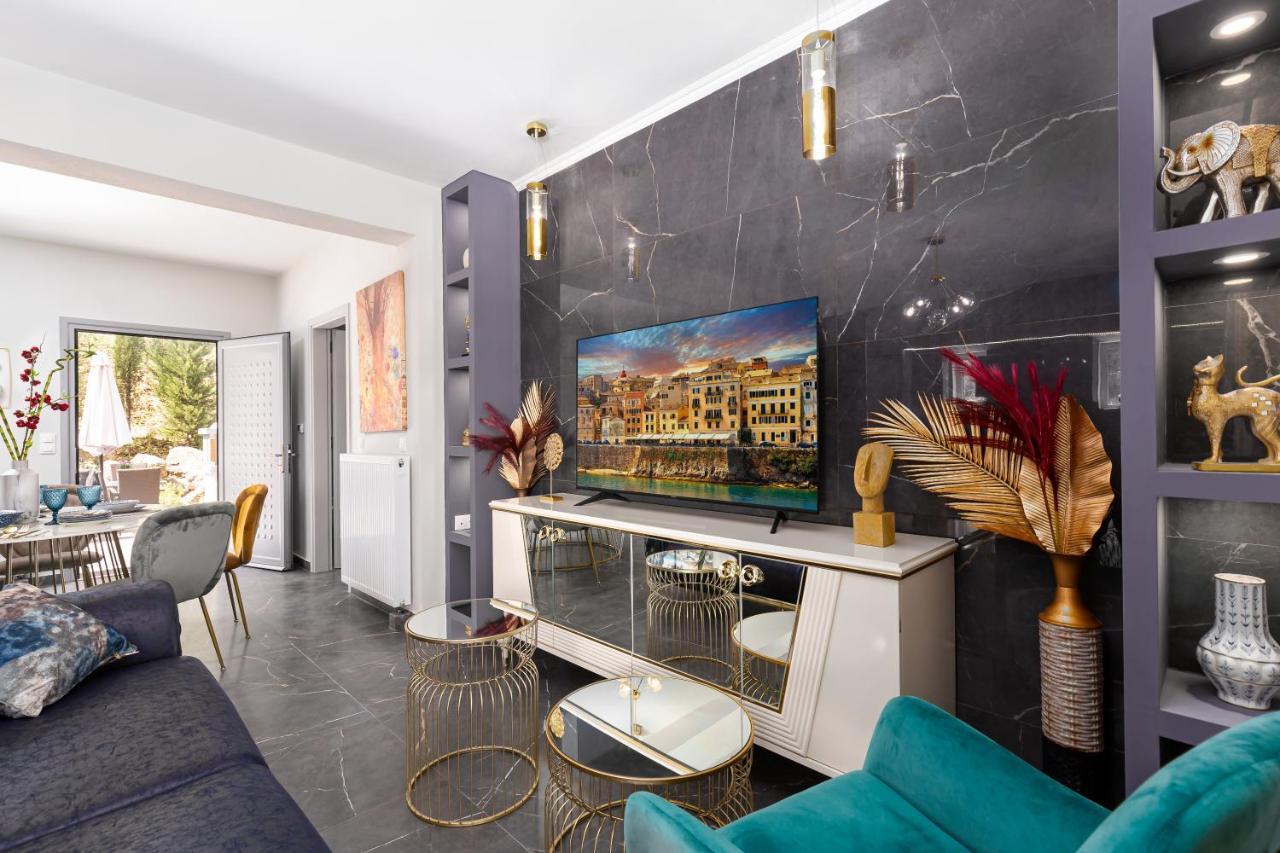 Nightingale Villa & Suites Corfu Gazatika ภายนอก รูปภาพ
