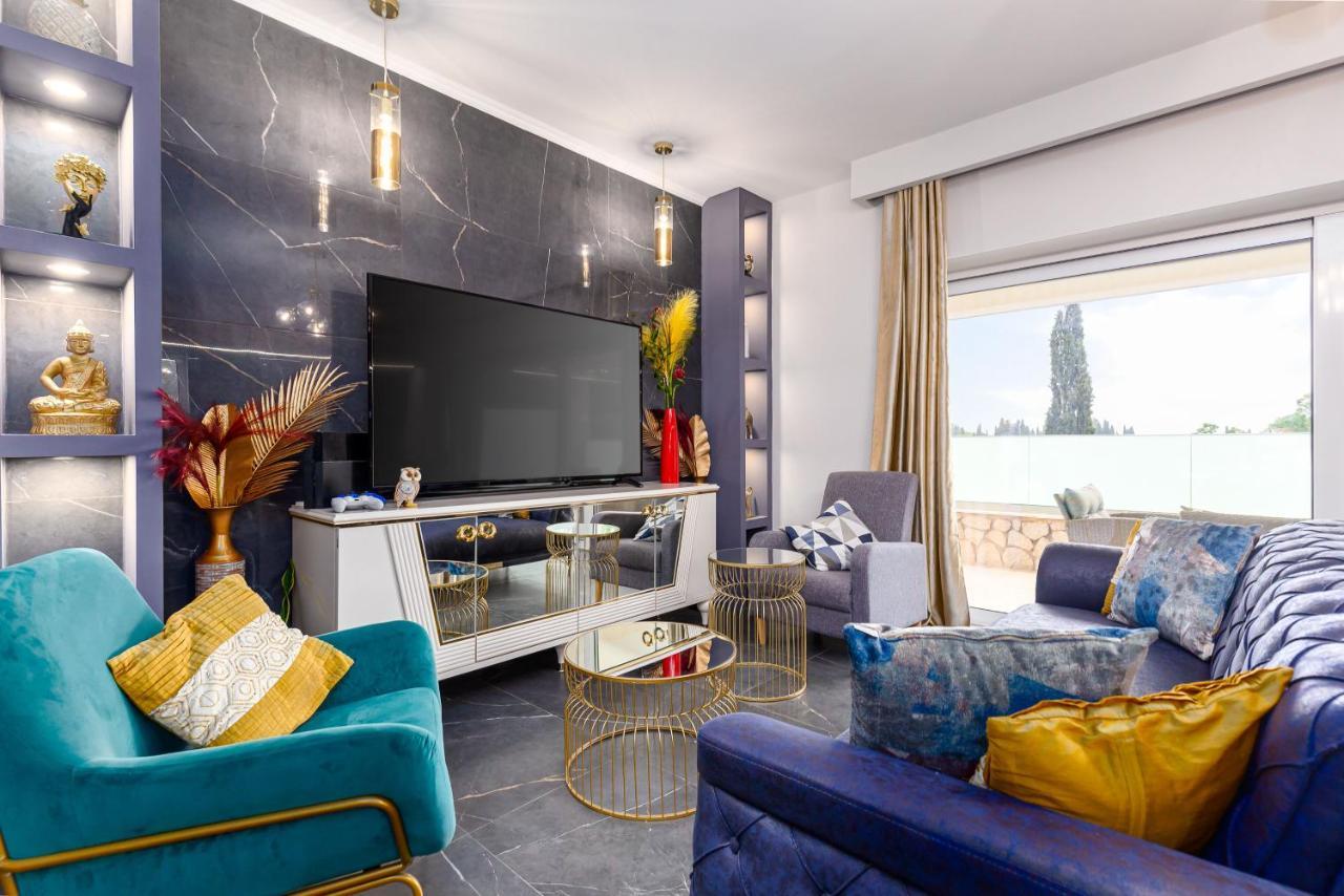 Nightingale Villa & Suites Corfu Gazatika ภายนอก รูปภาพ