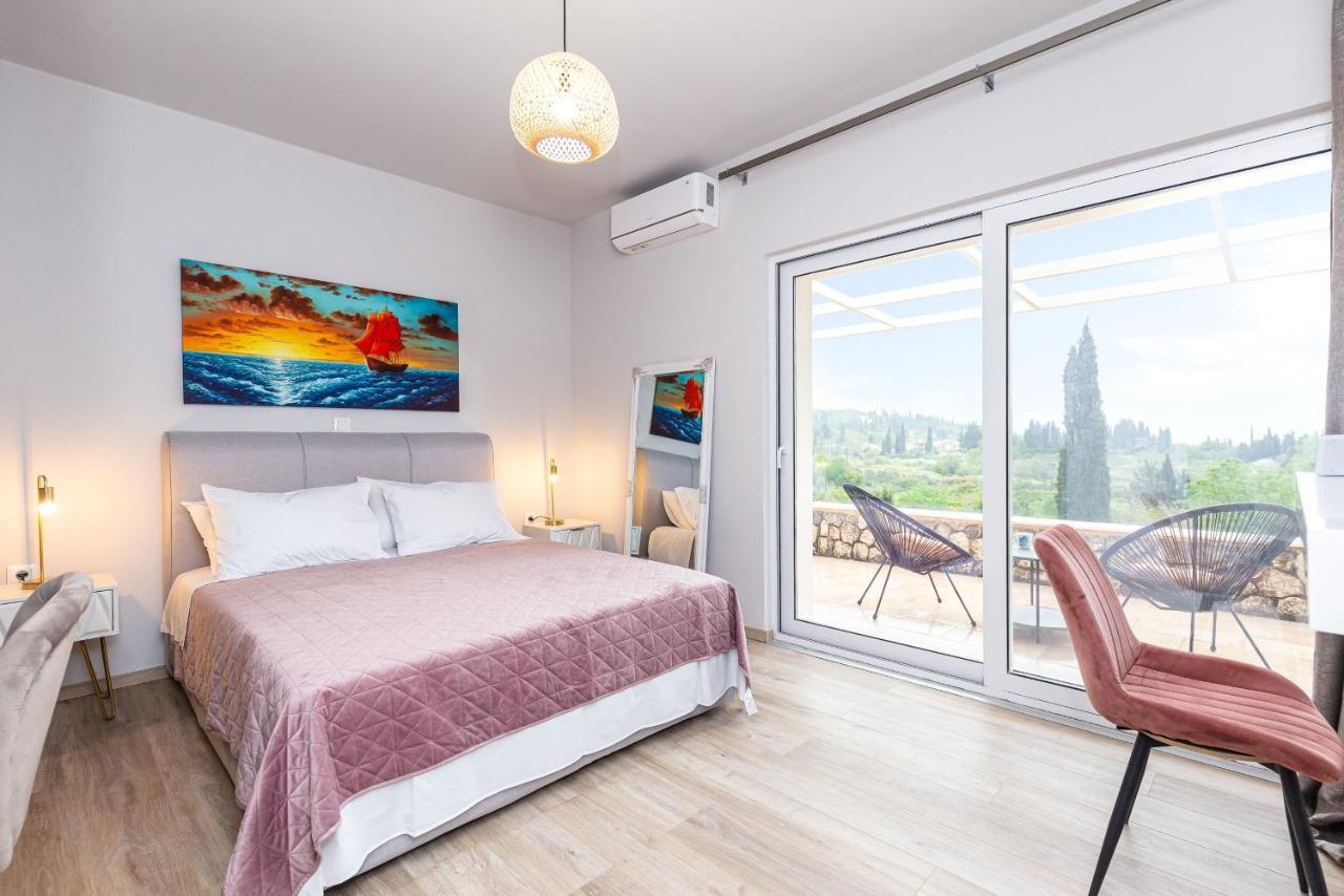 Nightingale Villa & Suites Corfu Gazatika ภายนอก รูปภาพ